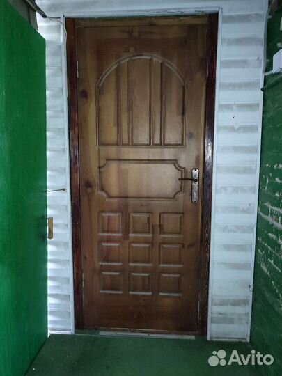 Дверь входная деревянная бу с коробкой
