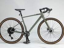 Велосипед гравел 700C алюминиевый вилка карбон