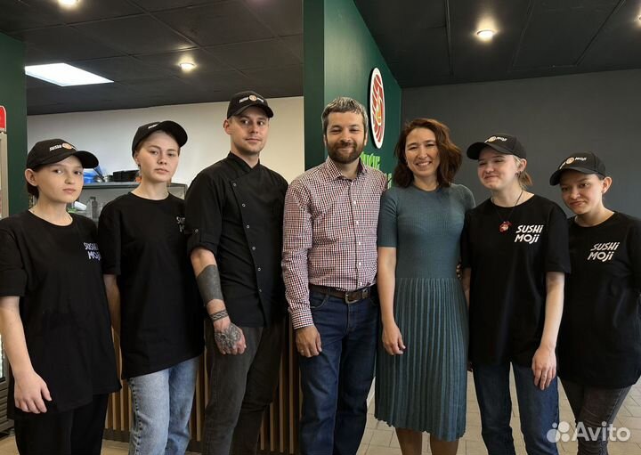 Бизнес кафе и точек доставки пиццы и суши