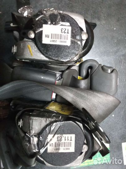 Ремни безопасности хундай акцент