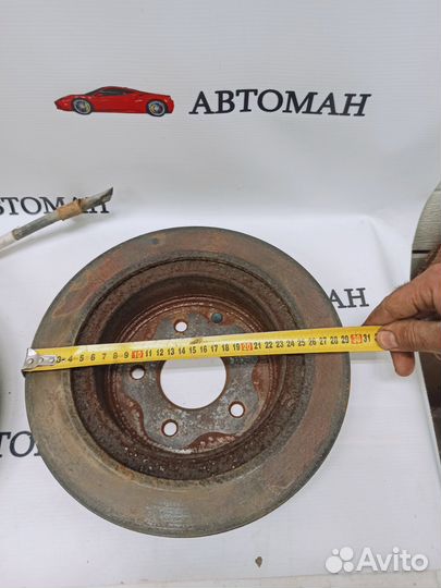 Диск тормозной задний Nissan X-Trail T31 2007-201