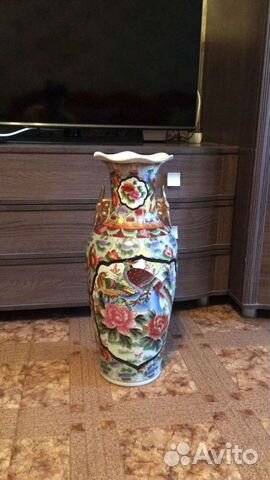 Ваза напольная керамическая