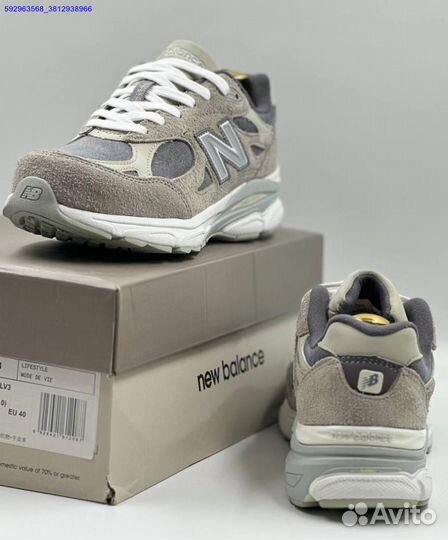 Кроссовки New Balance 990 женские (Арт.54489)