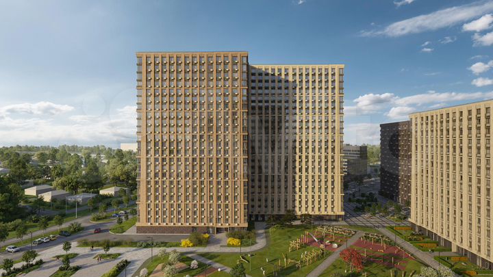 1-к. апартаменты, 35,9 м², 3/23 эт.