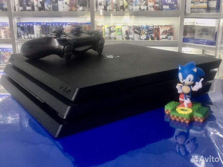 Sony PlayStation 4 pro v.3 1tb + джойстик
