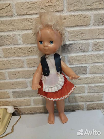 Кукла СССР Красная шапочка