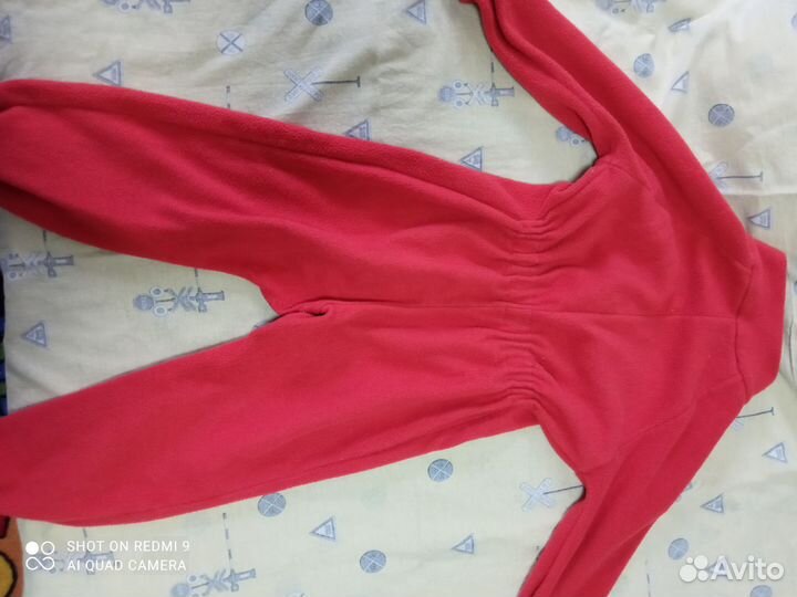 Флисовый комбинезон