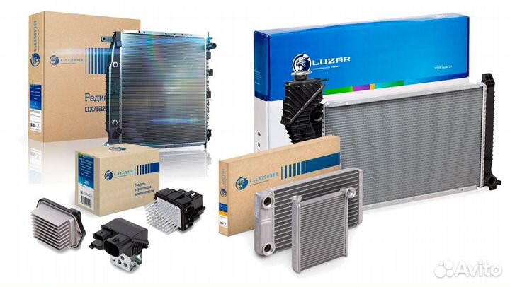 Радиатор hyundai tucson (04) /KIA sportage (04) 2