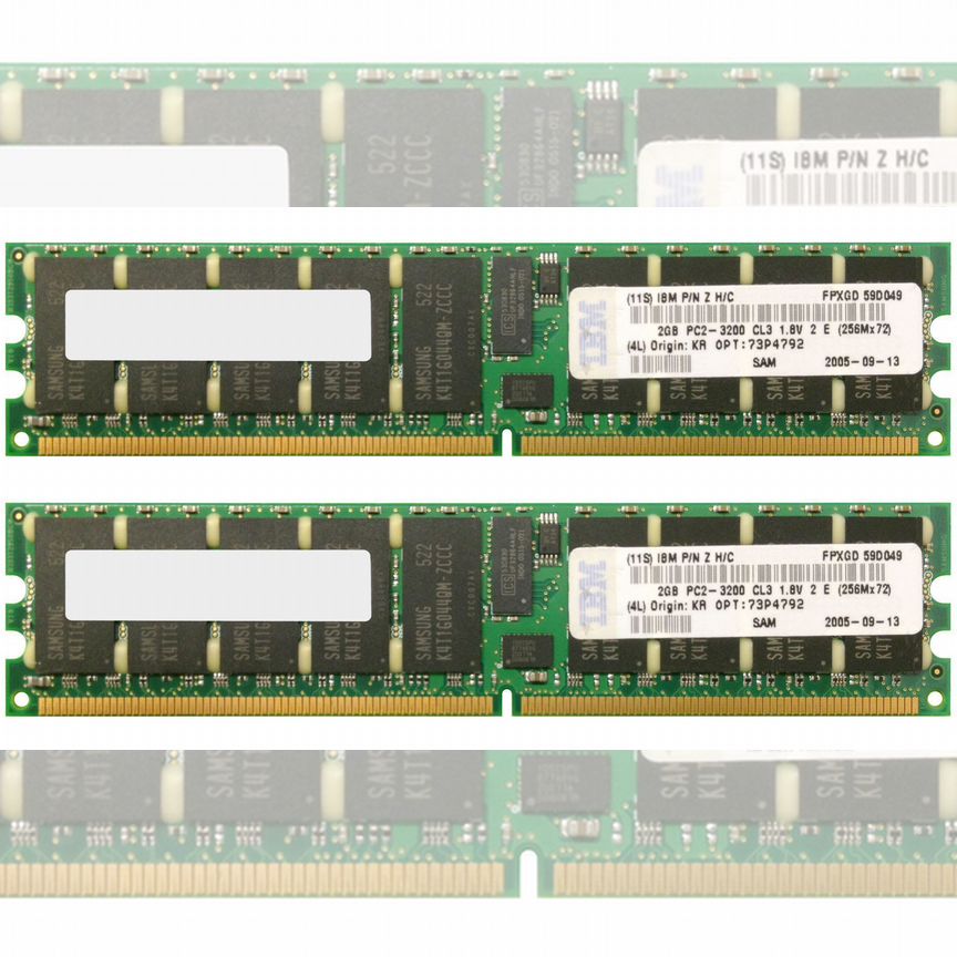 [73P4792] Оперативная Память Ibm Ddr2 4gb 73p4792