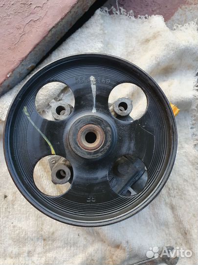 Насос гур chevrolet aveo