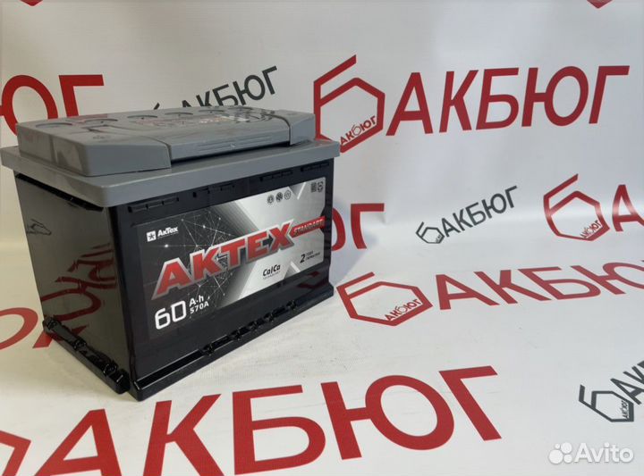 Аккумулятор Актех 60 ач / Доставка Гарантия