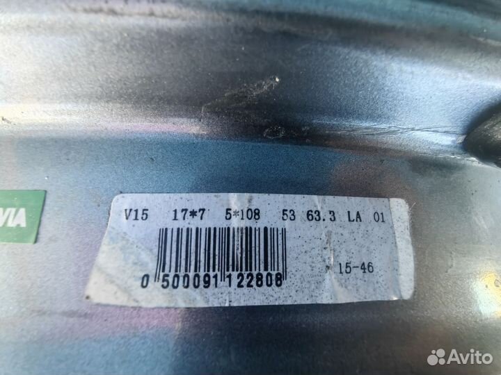 Диски volvo r17