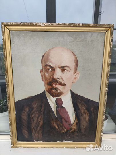 Портрет В.И. Ленина. Живопись