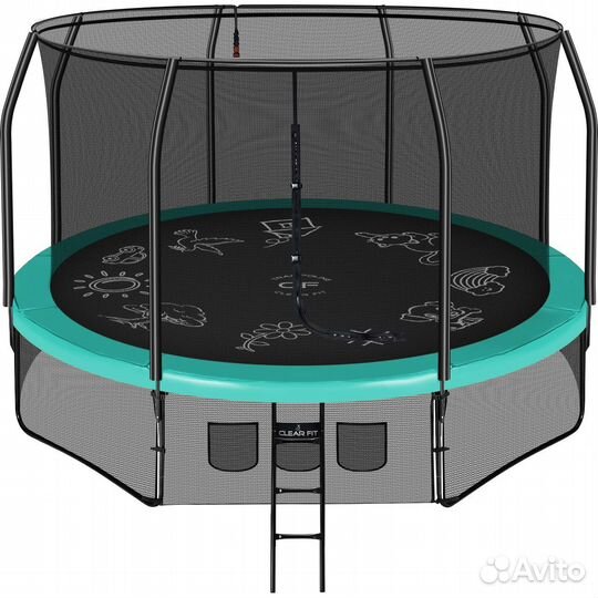 Батут Clear Fit FamilyHop 14Ft