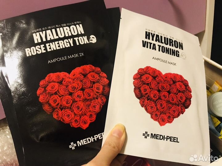 Тканевая маска с пептидами эффект ботокс Medi-Peel