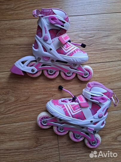Роликовые коньки детские раздвижные