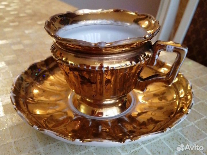 Антикварная чайная пара