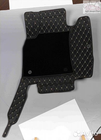 3d коврики Land Rover Range Rover Vogue из экокожи