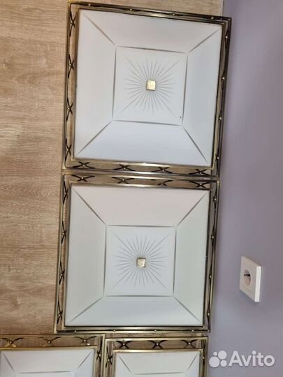 Светильники люстры потолочные