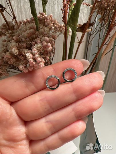 Серьги серебро 925