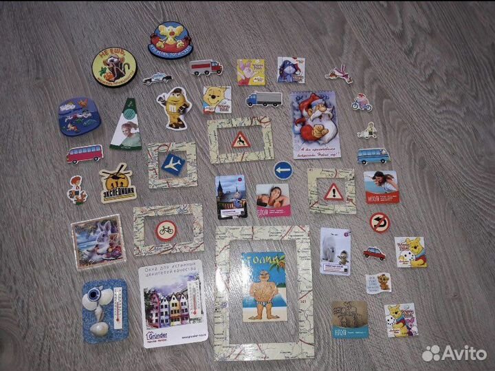 Магниты разные