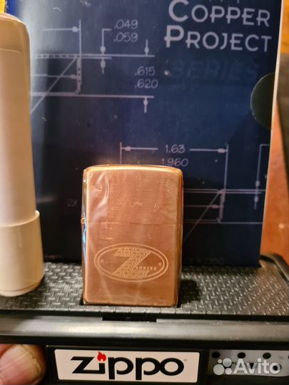 Zippo Z series. Solid copper. Новая. Лимит