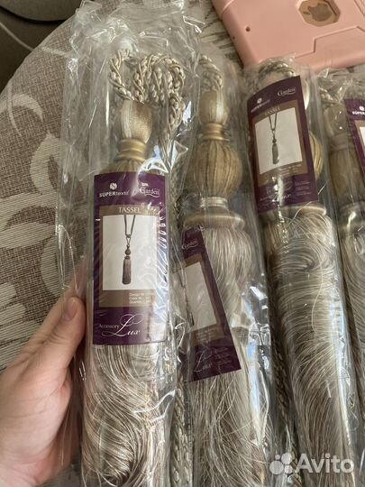 Кисти для штор 6 штук