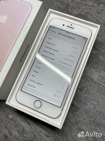 iPhone 7 128gb; В оригинале