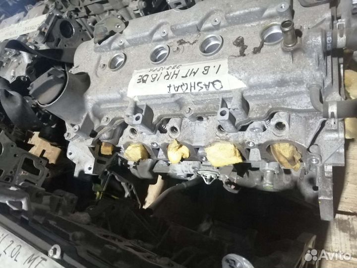 Двигатель Nissan Qashqai, Juke, Note 1.6, hr16de