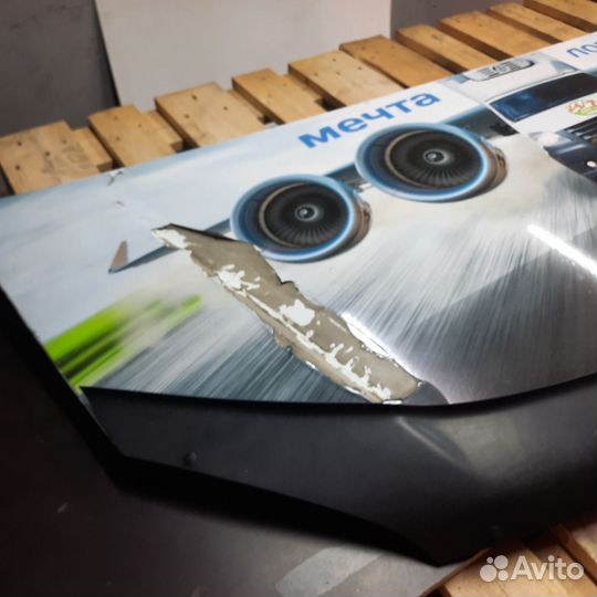 Капот на газель некст металлический