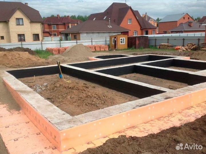 Фундамент. Ремонт фундамента. Подъём домов