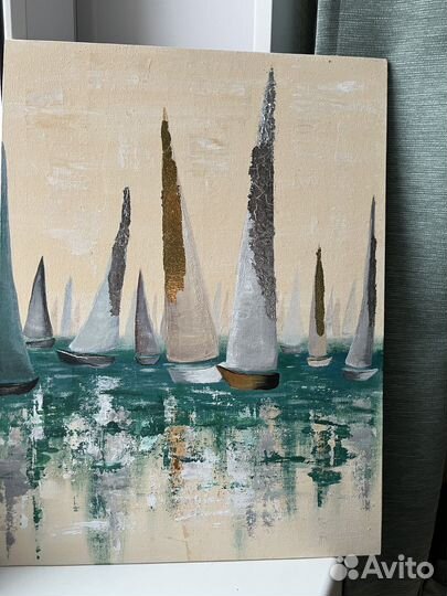 Интерьерная кантина море парус