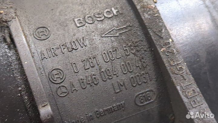 Измеритель потока воздуха Mercedes C W204, 2009