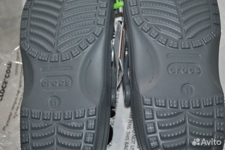 Сандали Crocs classic размер US11/RU43 новые