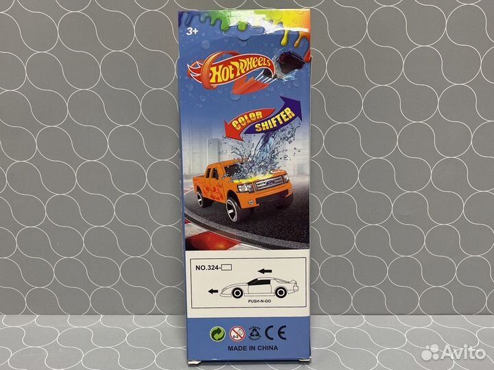 Hot Wheels машинки меняющие цвет 4шт аналог