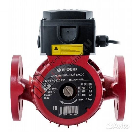 Насос UPF3 40-120 250 PN10 3х400В/50 Гц Unipump