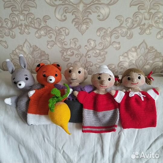 Пальчиковый театр ручная работа