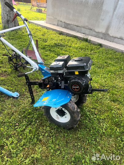 Мотоблок с прицепом