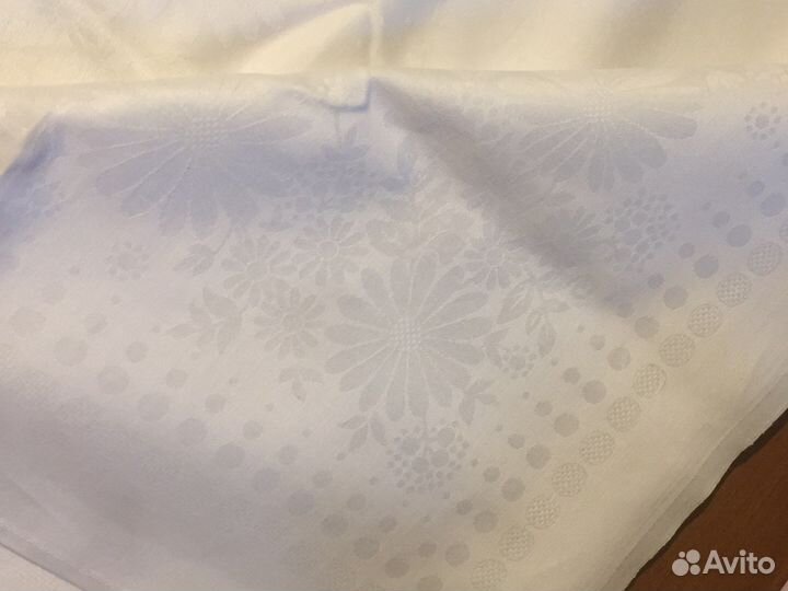 Скатерть лен новая СССР