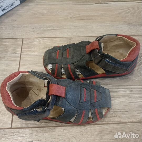 Сандалии детские для мальчиков 26 Кожа Котофей
