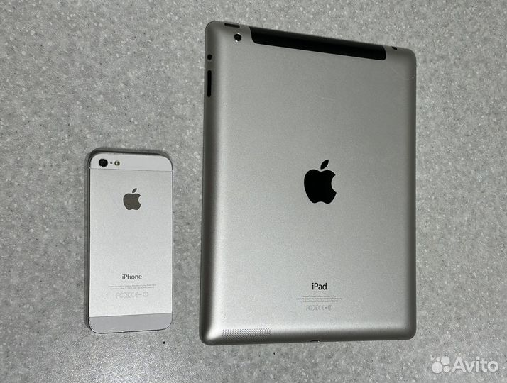 iPad 4 и iPhone 5 на запчасти