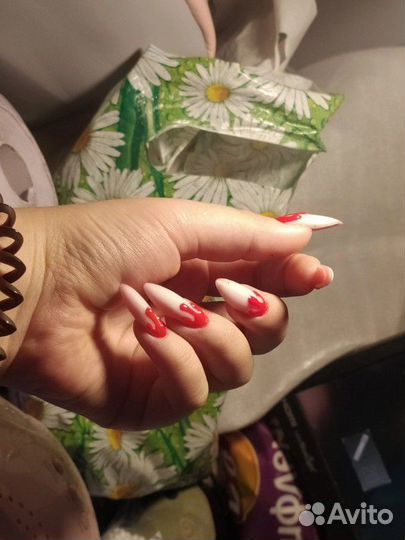 Наращивание ногтей на дому