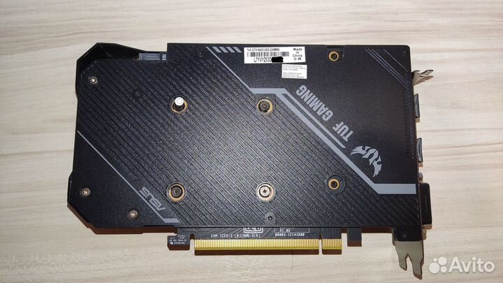 Видеокарта Asus GeForce GTX 1660 super TUF gaming