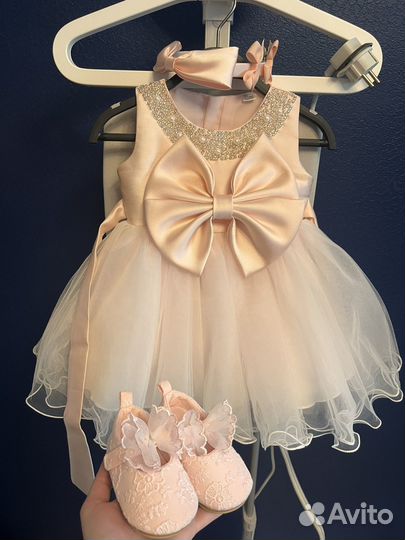 Праздничное платье на 1 годик