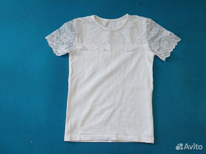 Блузка белая школьная