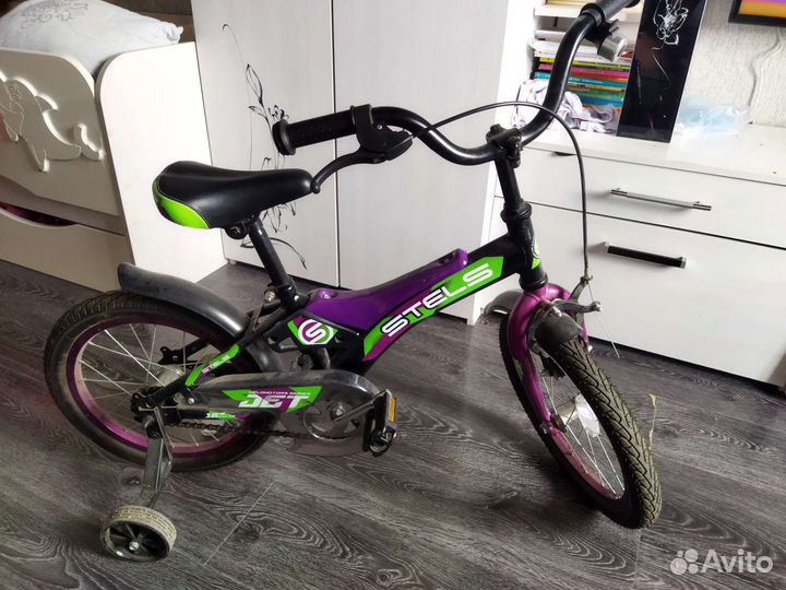 Детский велосипед stels 16