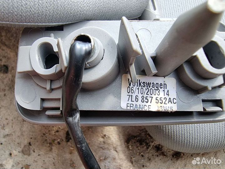 Козырёк солнцезащитный правый Фольксваген Туарег