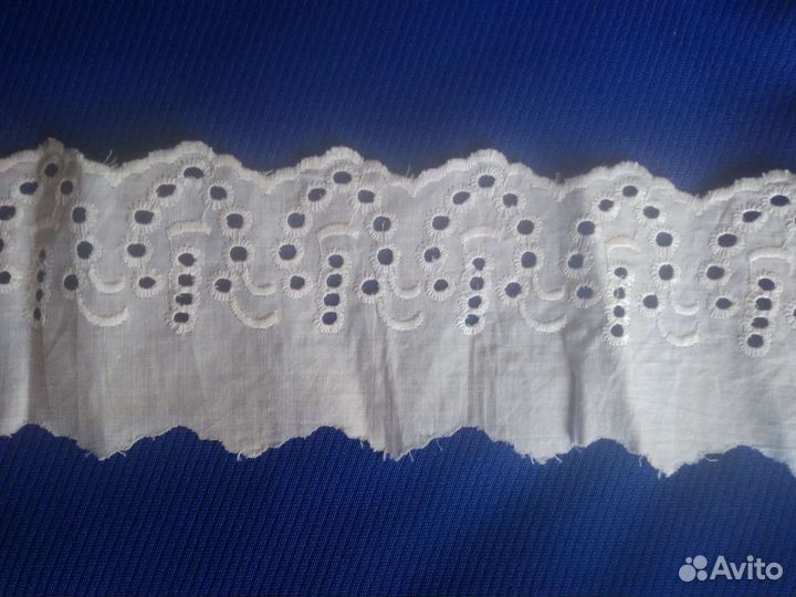 Ткань шитье на батисте СССР