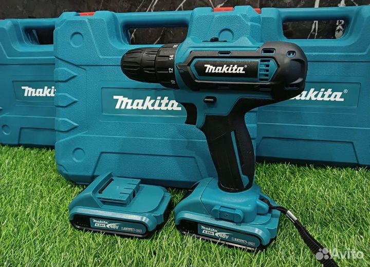 Шуруповерт Makita 48V, 2Акб, 6Ah