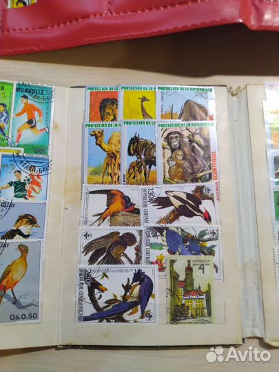 Почтовые марки со всех уголков мира